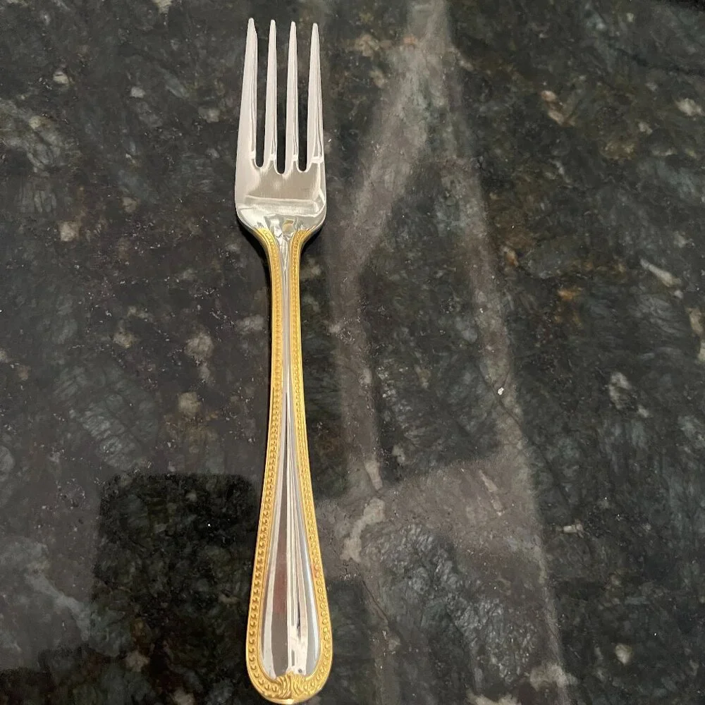 Lenox Vintage Jewel Gold Salad Fork NEW